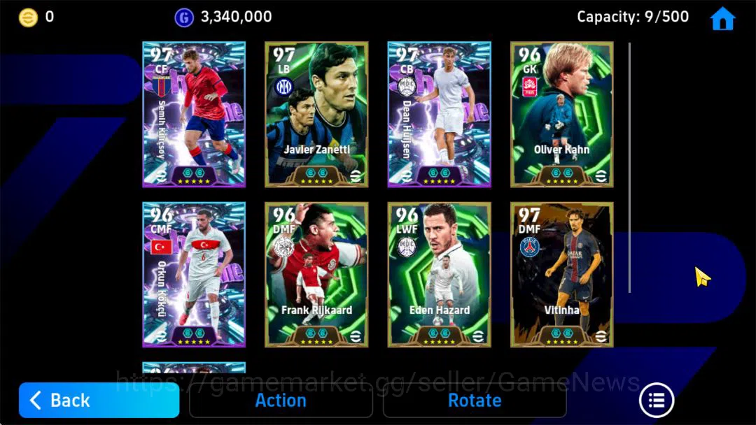 eFootball Accounts Mobile|Semih Kilicsoy PhenomFinish,JavierZanetti F image 4