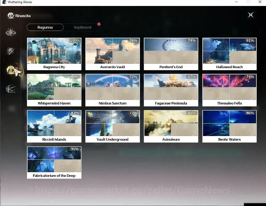 Wuthering Waves Accounts NA | UL 45 | 3 Limited | (Mornye RC1, Augusta)+Sig image 14
