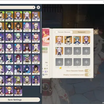 Genshin Impact Accounts Others Asia|AR 57|Rate On|5 Limited + 6 (*5 Weapon)|Navia