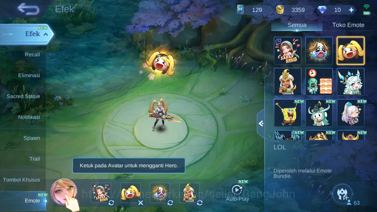 Mobile Legends: Bang Bang Accounts Hero 63 Skin 109 | Zodiac Lance | Stunt Brody | Li image 12