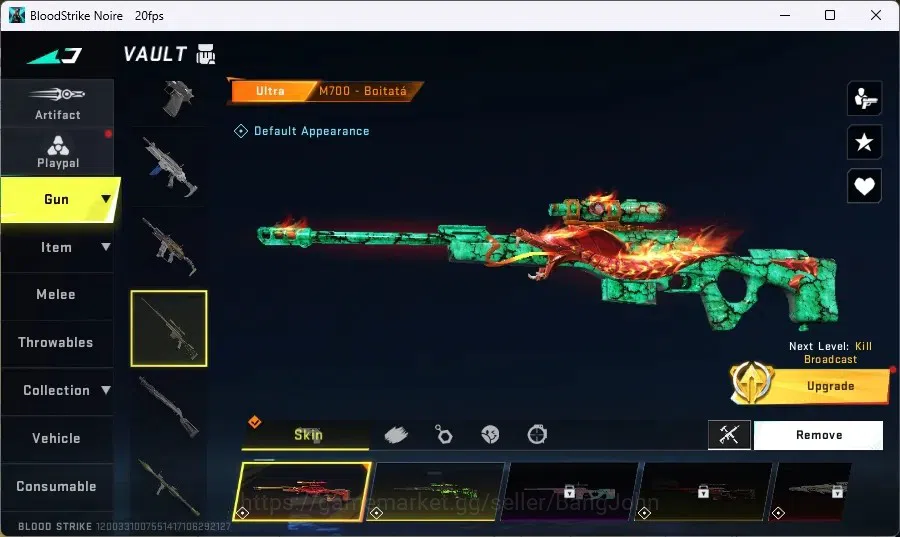 Blood Strike Accounts ASIA | 1 ETERNAL: ZERO-Odashadow | 2 EVA GUNS | 2  image 4