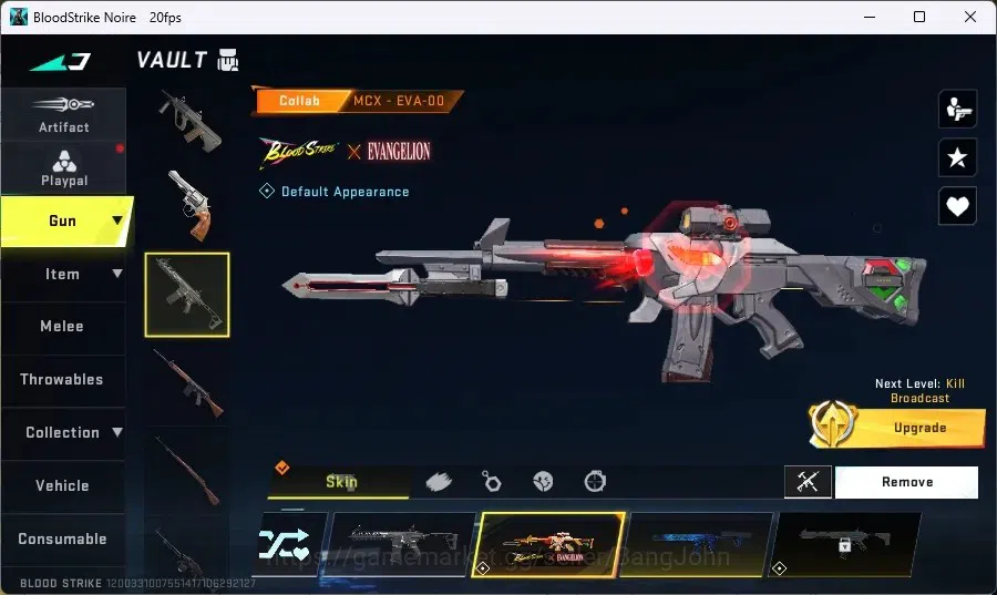 Blood Strike Accounts ASIA | 1 ETERNAL: ZERO-Odashadow | 2 EVA GUNS | 2  image 7