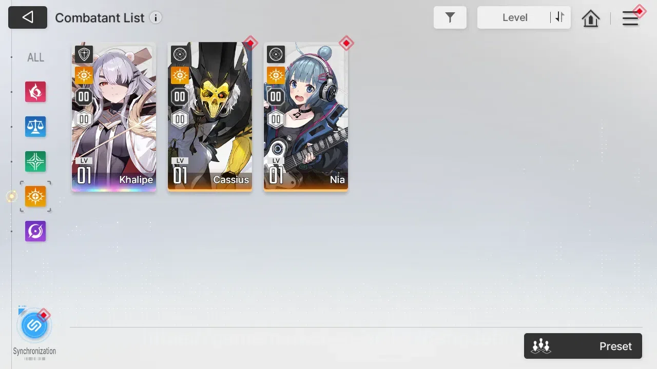 Chaos Zero Nightmare Accounts ASIA | Lvl 54 | 5 SSR | Heidemarie ME3 | Tiphera ME1 | Selector On | More Details Check SS 10