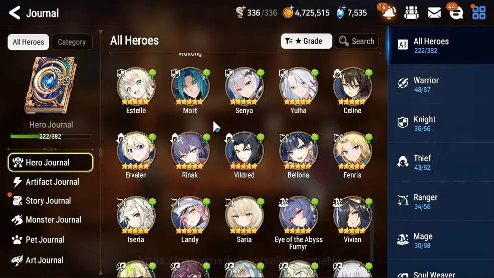 Epic Seven Accounts GLOBAL UnVerif|New Era|21 ML (Schol Nurse Yulha,Rn image 10