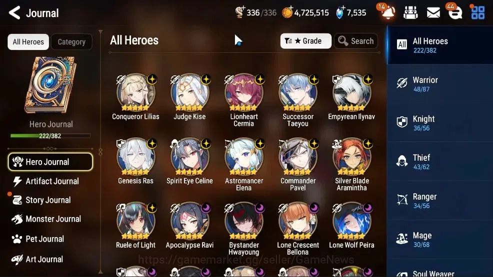 Epic Seven Accounts GLOBAL UnVerif|New Era|21 ML (Schol Nurse Yulha,Rn image 5