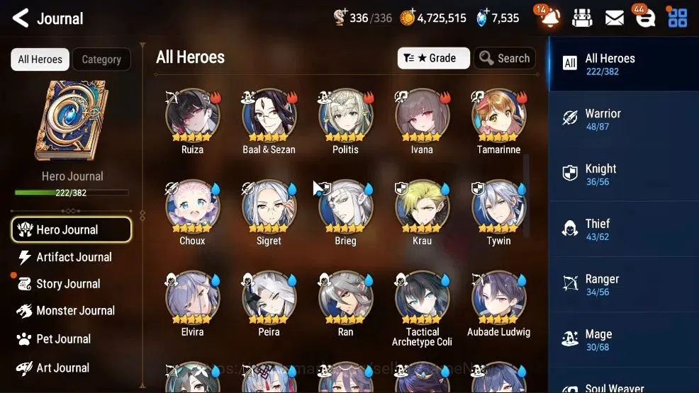 Epic Seven Accounts GLOBAL UnVerif|New Era|21 ML (Schol Nurse Yulha,Rn image 8