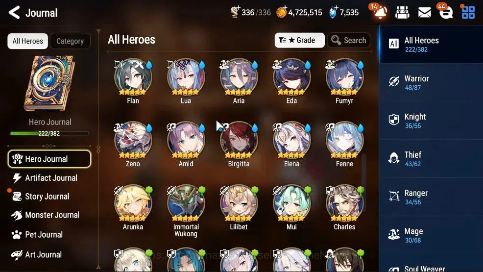 Epic Seven Accounts GLOBAL UnVerif|New Era|21 ML (Schol Nurse Yulha,Rn image 9