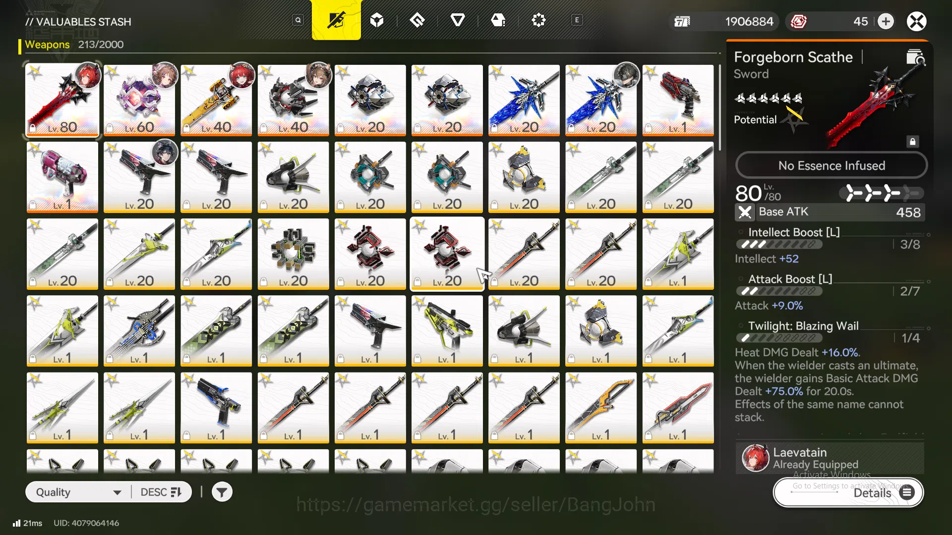 Arknights: Endfield Accounts ASIA | lv 53, laevatain, Ardelia, gilberta, pogra, image 10