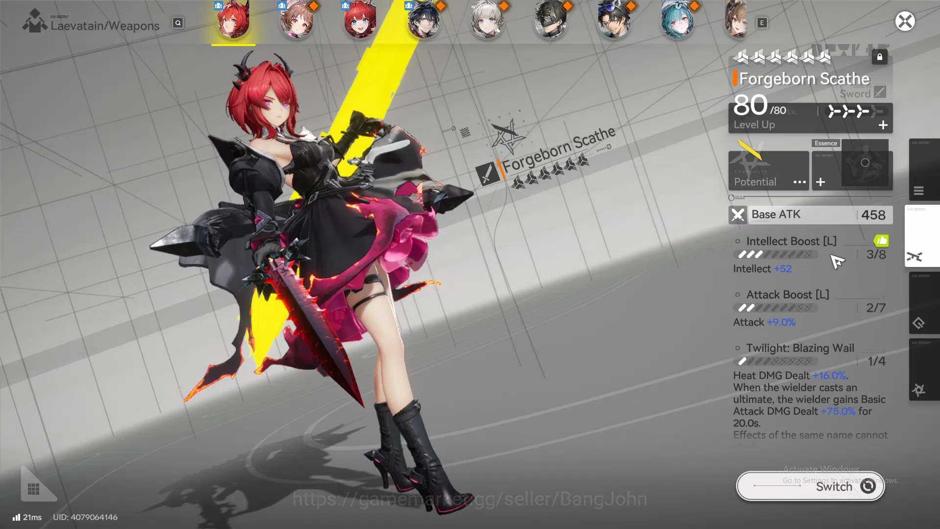 Arknights: Endfield Accounts ASIA | lv 53, laevatain, Ardelia, gilberta, pogra, image 6