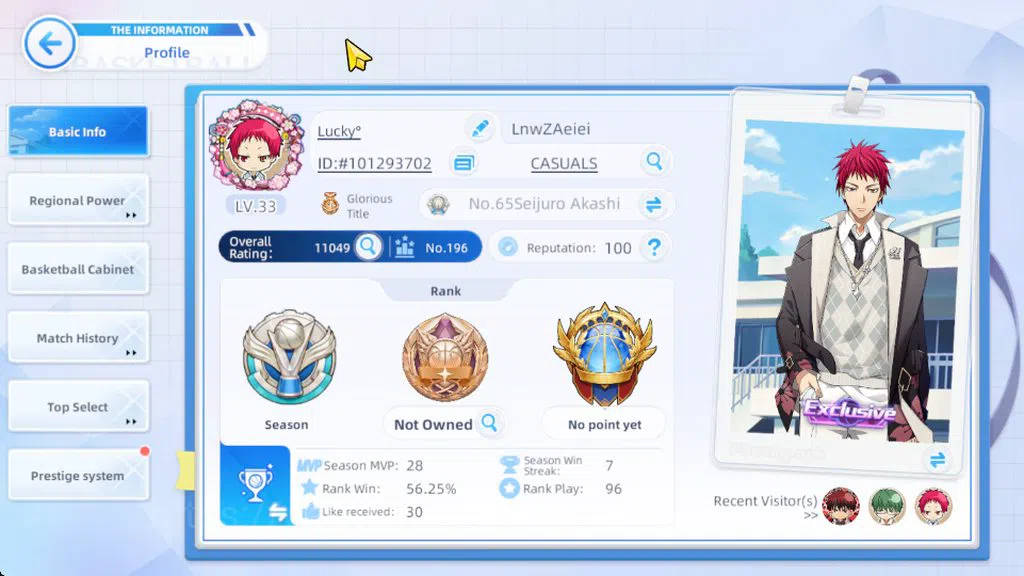 Kuroko's Basketball Street Rivals Accounts SEA|SV21|Lv33|Seijuro Akashi A6,Taiga Kagami A4,Te image 10