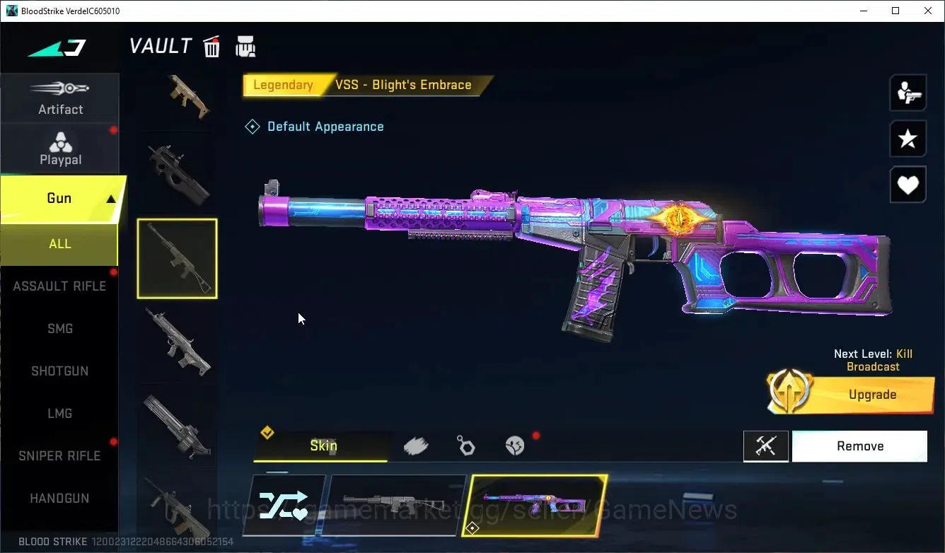 Blood Strike Accounts ASIA|Collab Bleach [Byakuya]|4 Legendary [M4A1,Vec image 7