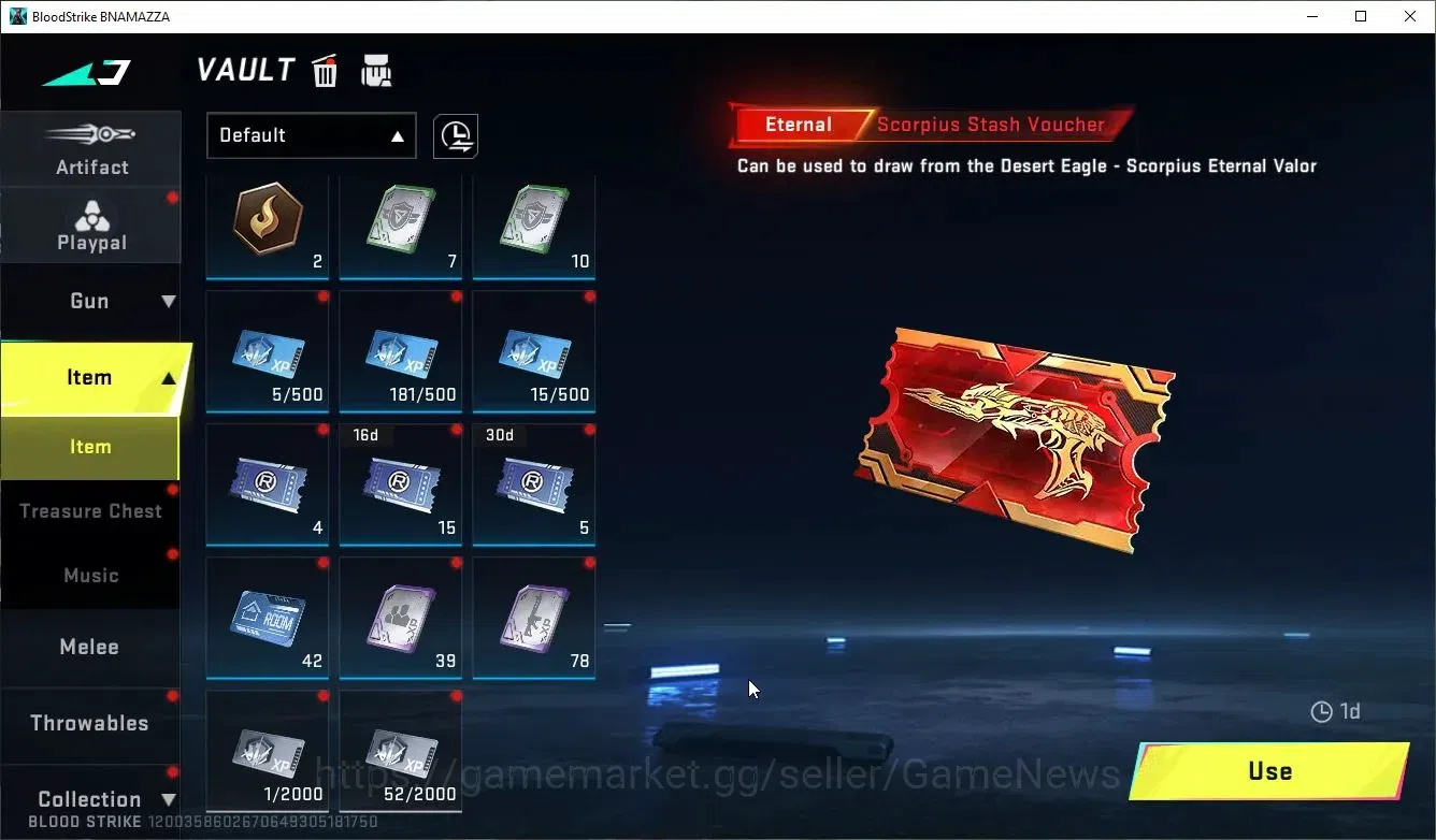 Blood Strike Accounts ASIA|5 ULTRA[Emma,JET,Origin12,M700,AR97]|Collab A image 11