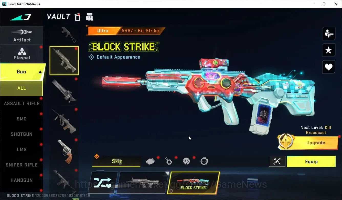 Blood Strike Accounts ASIA|5 ULTRA[Emma,JET,Origin12,M700,AR97]|Collab A image 7