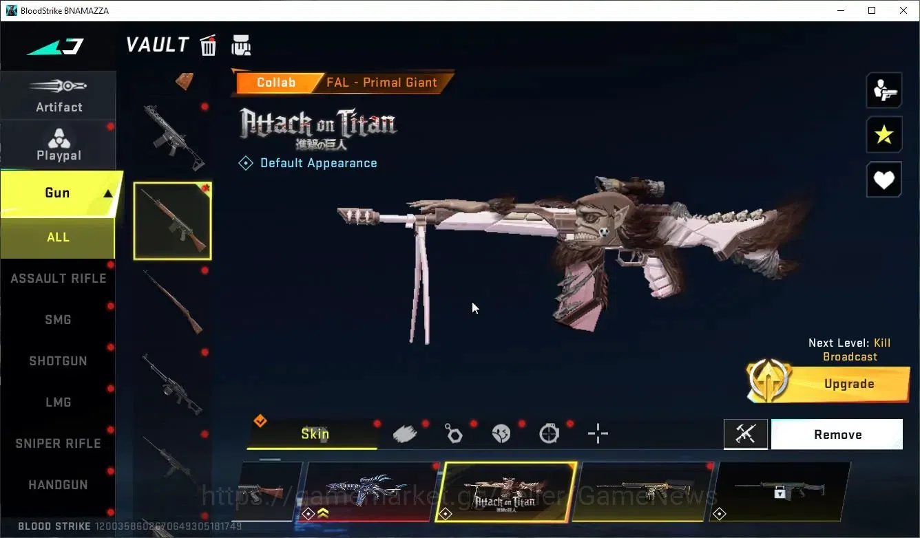 Blood Strike Accounts ASIA|5 ULTRA[Emma,JET,Origin12,M700,AR97]|Collab A image 8