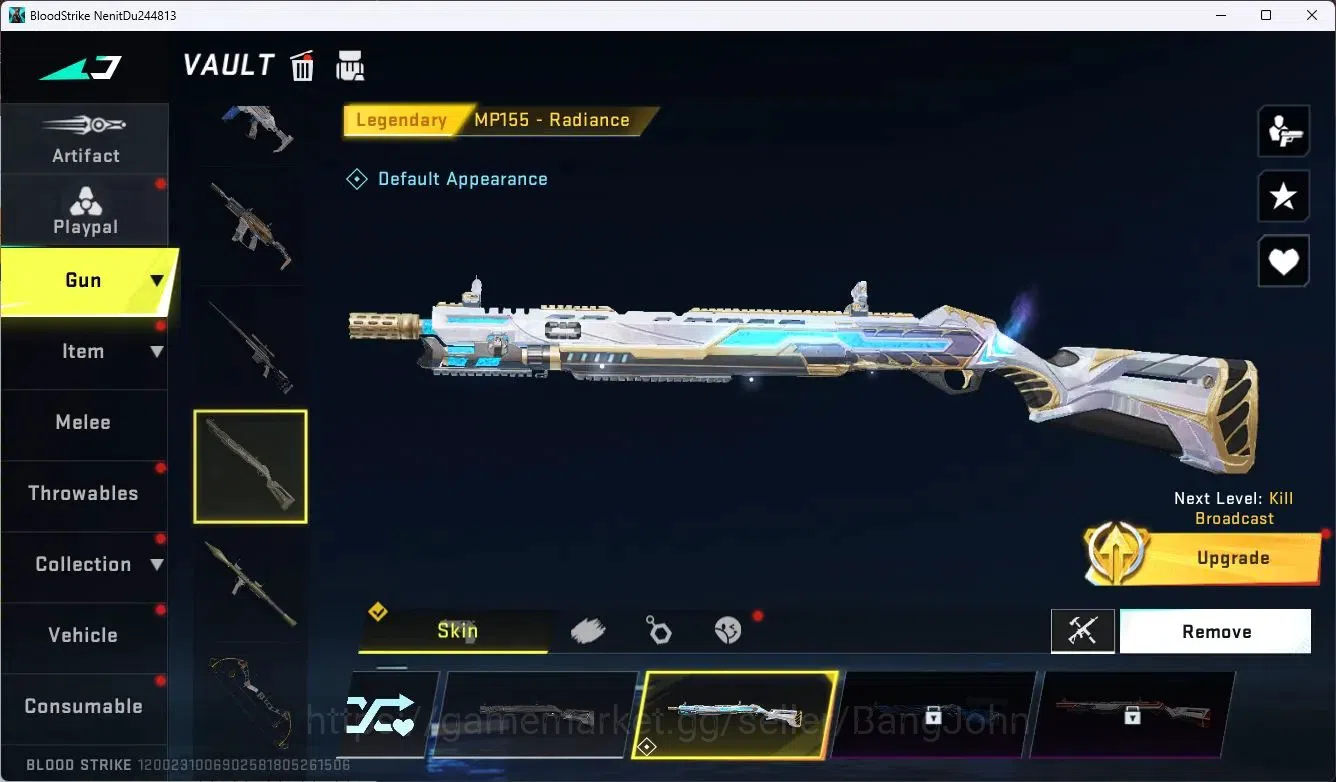 Blood Strike Accounts ASIA |Ultra AK47-Midnight Terror|Collab MCX - EVA- image 4