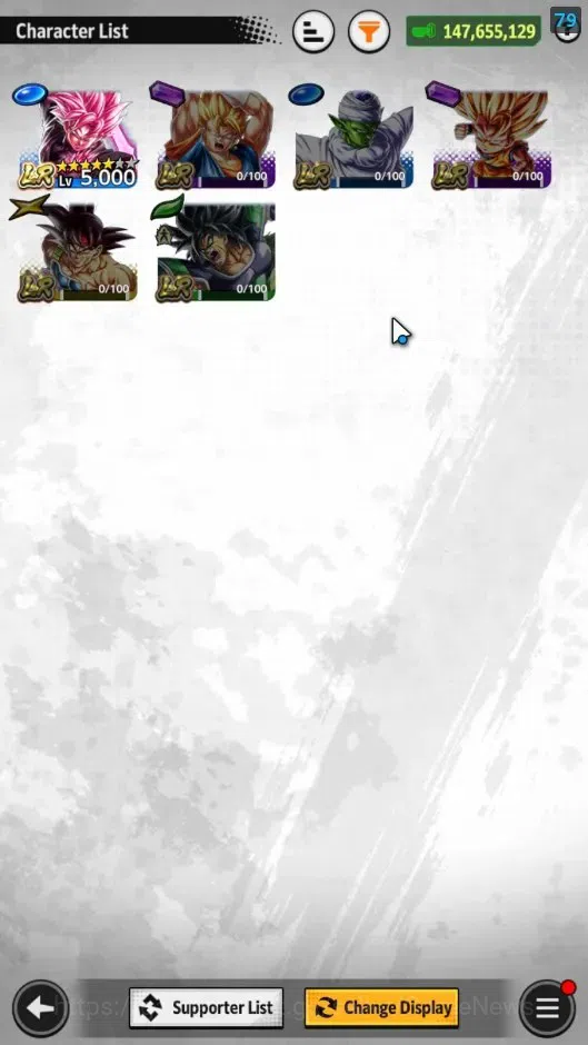 Dragon Ball Legends Accounts 147M Total Power|LV 153|1LR+6UL+14LL|SSR Goku Blac image 4