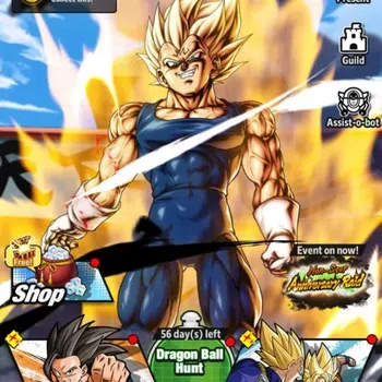 Dragon Ball Legends High-End 147M Total Power|LV 153|1LR+6UL+14LL|SSR Goku Blac image 1