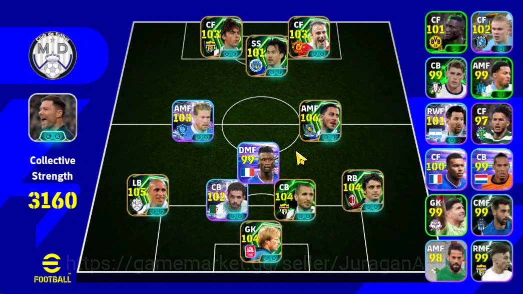 eFootball Starter Mobile|PES 2026|Roberto Carlos Fortress,Eden Hazar image 1