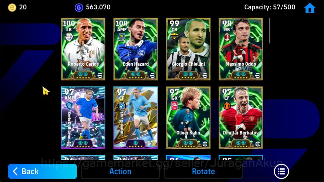 eFootball Accounts Mobile|PES 2026|Roberto Carlos Fortress,Eden Hazar image 5