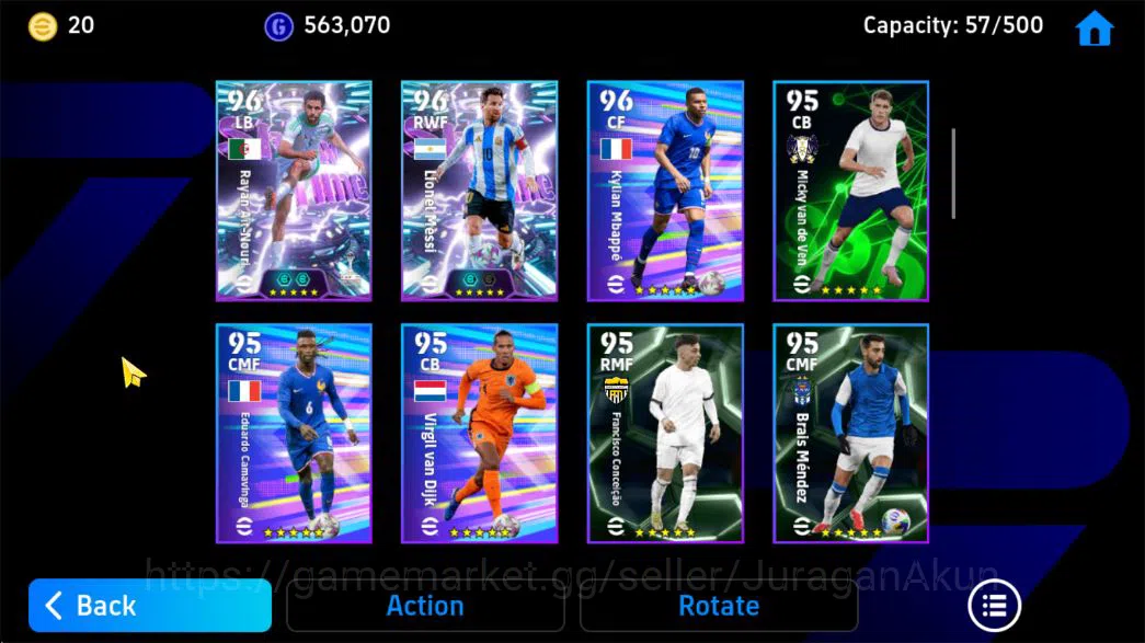 eFootball Accounts Mobile|PES 2026|Roberto Carlos Fortress,Eden Hazar image 6