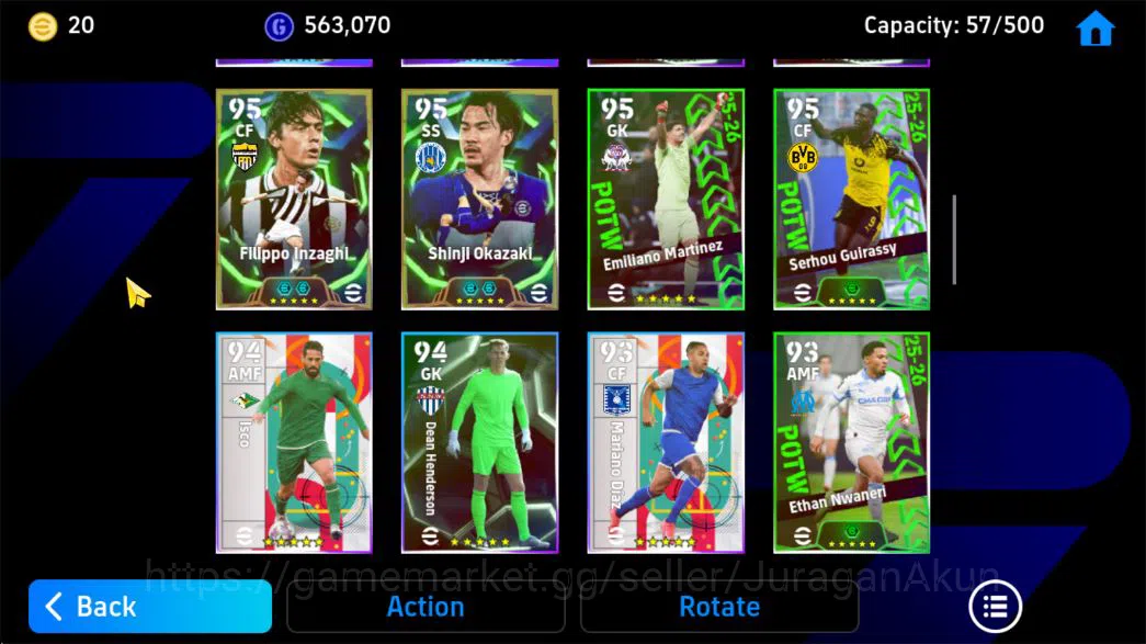 eFootball Accounts Mobile|PES 2026|Roberto Carlos Fortress,Eden Hazar image 7