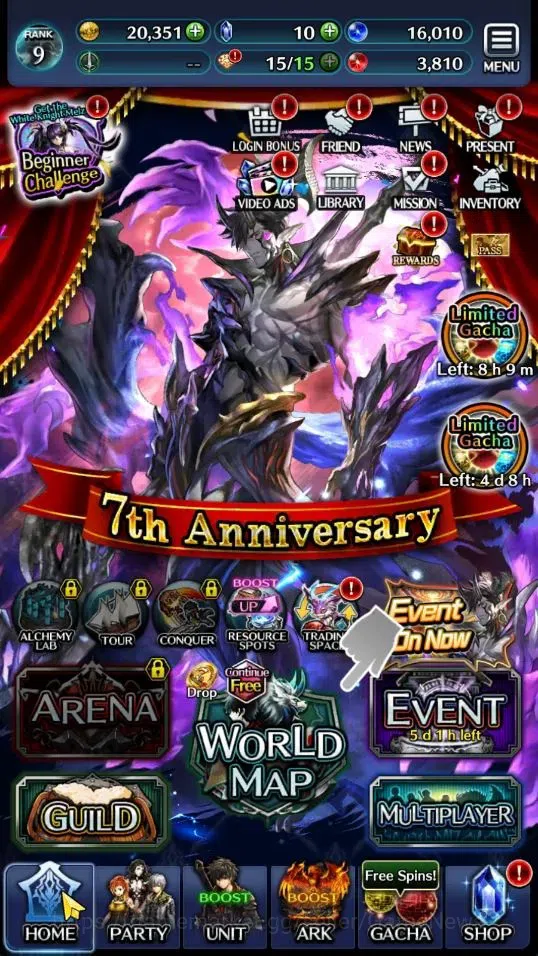 Last Cloudia Accounts GLOBAL|Rank 9|Top Tier Unit [Demon Lord Judecca-Sa image 5