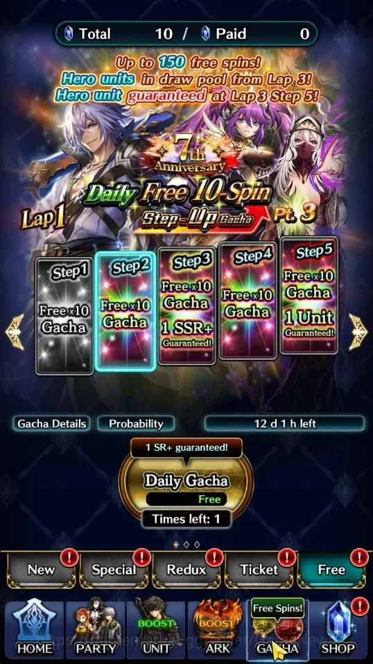 Last Cloudia Accounts GLOBAL|Rank 9|Top Tier Unit [Demon Lord Judecca-Sa image 6