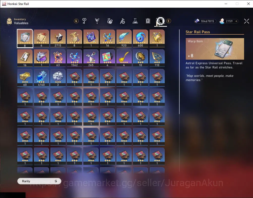 Honkai Star Rail Accounts Asia|TL 62|10 Limited|[Kafka,Black Swan,Acheron E2 image 10