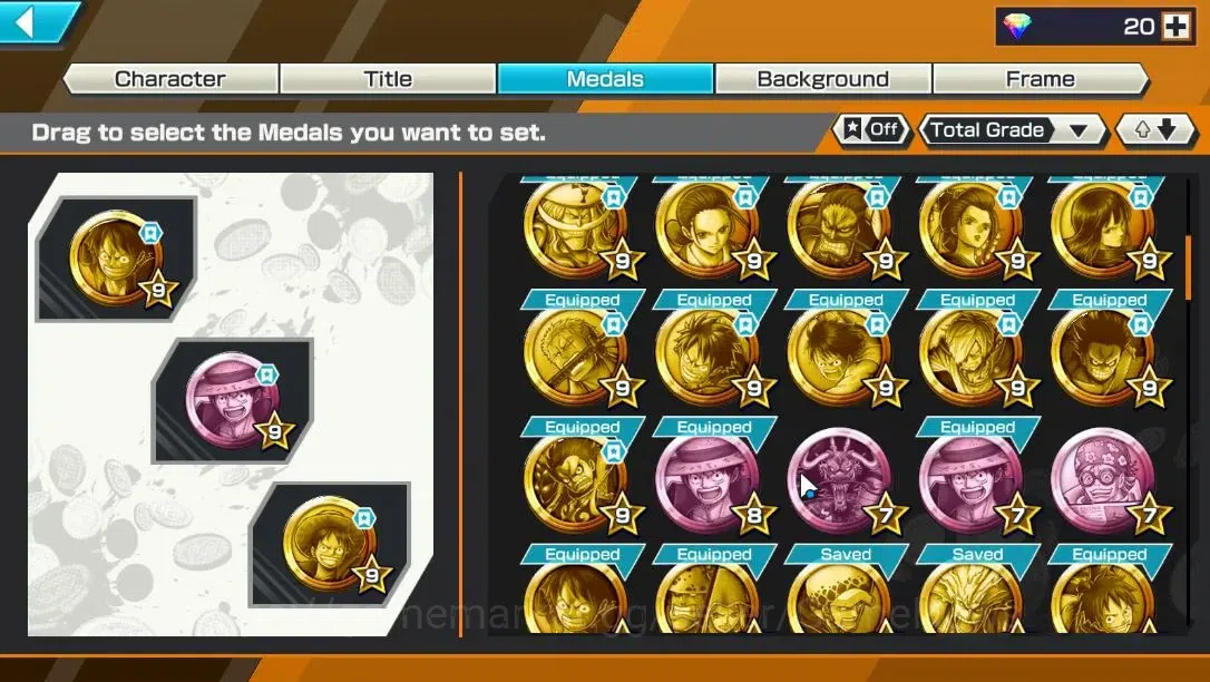 One Piece Bounty Rush Accounts Global|6EX|LH Garp,TSCA Kaido,FE Sabo,WI Trfalgar  image 4