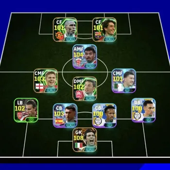 eFootball Accounts Starter BIG TIME BUFFON,EPIC COLE,BOJAN,SNEIJDER