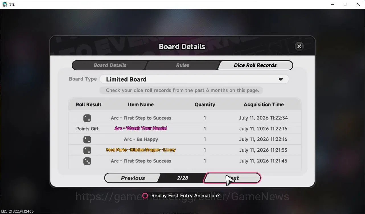 Neverness to Everness Accounts GLOBAL SEA|HL 25|TL 8|2 Limited S-Class|[(Shinku+Sign,Lacrimosa)+Outfit|2 S-Class Select|2 14