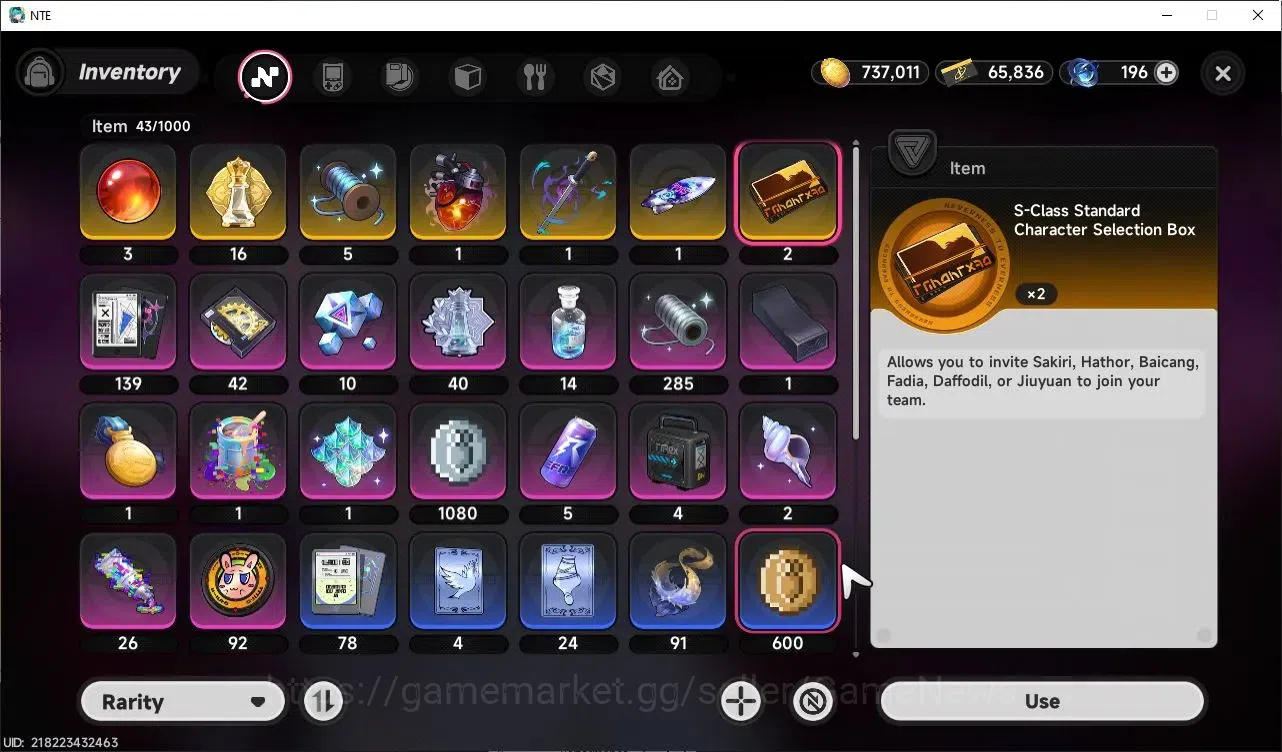 Neverness to Everness Accounts GLOBAL SEA|HL 25|TL 8|2 Limited S-Class|[(Shinku+Sign,Lacrimosa)+Outfit|2 S-Class Select|2 17