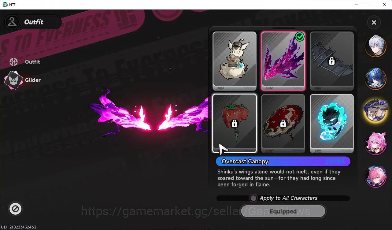 Neverness to Everness Accounts GLOBAL SEA|HL 25|TL 8|2 Limited S-Class|[(Shinku+Sign,Lacrimosa)+Outfit|2 S-Class Select|2 9