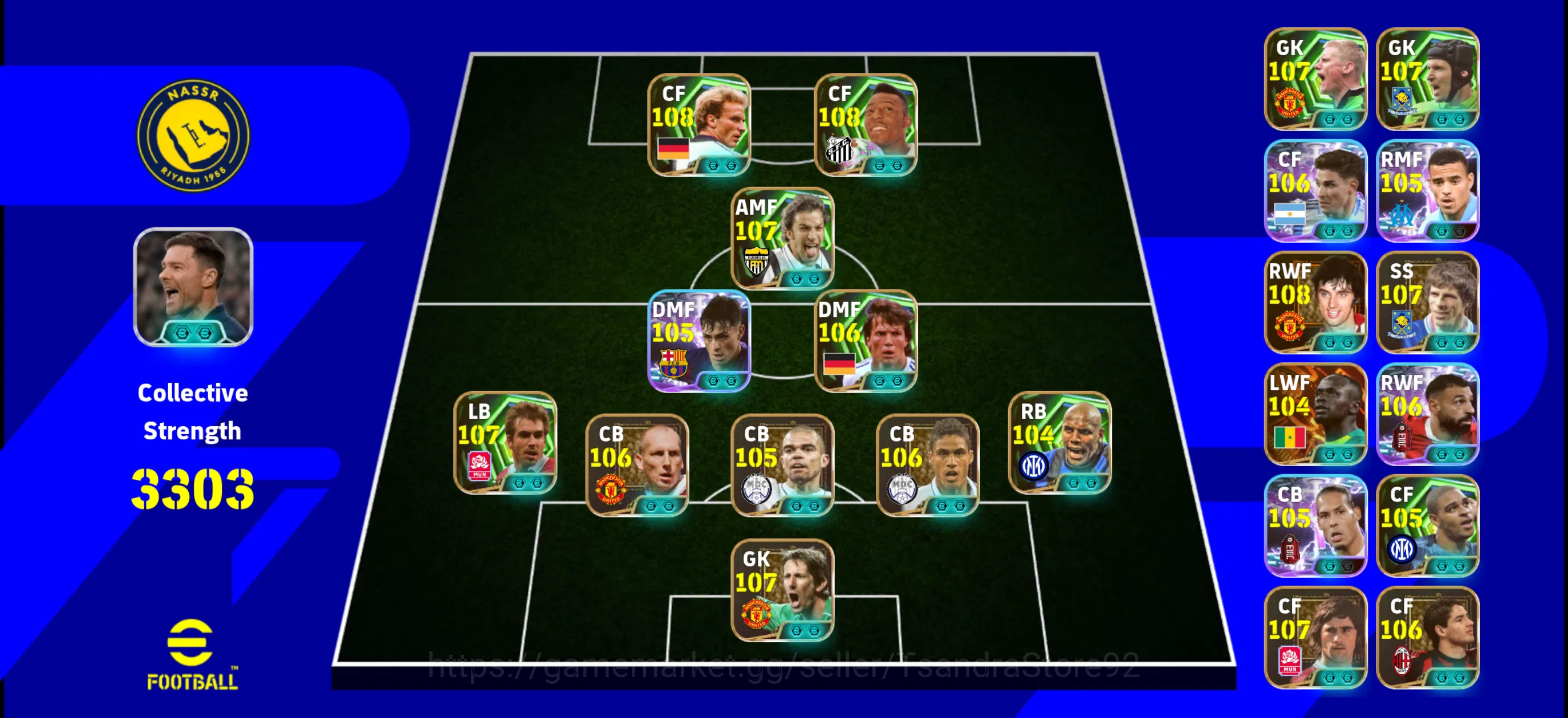 eFootball Accounts Meta Player Collective 3303 || 5 Meneger Booster, Starter Ready To Play New Era,Full Double Booster Gacha 1