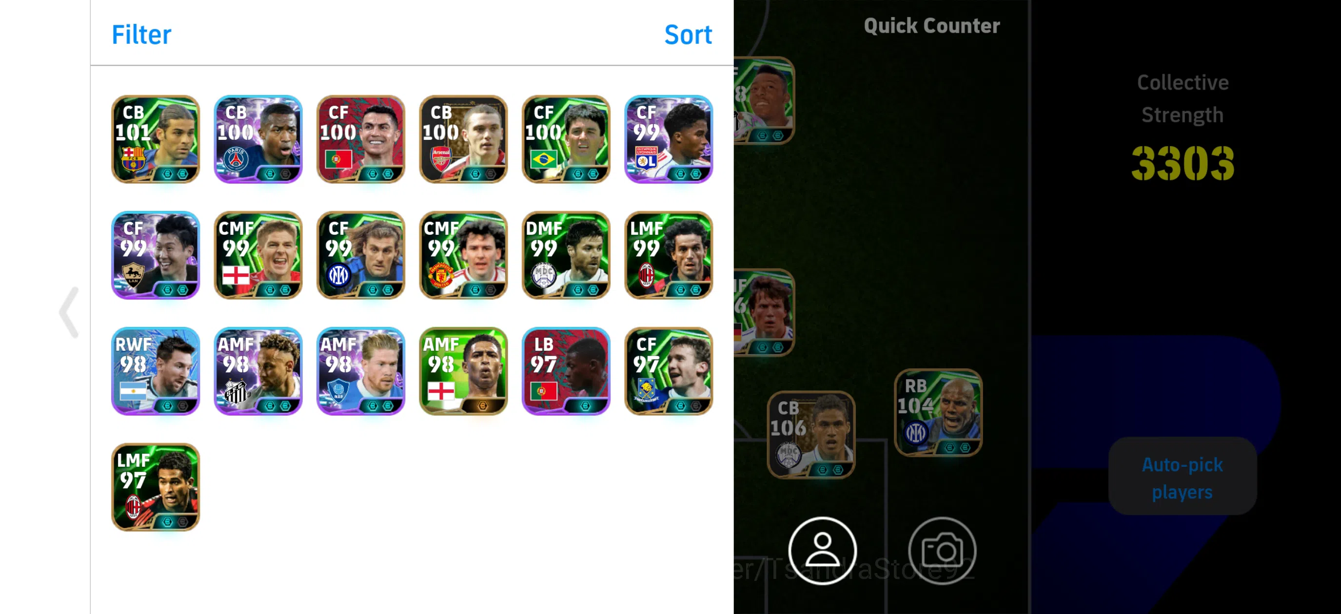 eFootball Accounts Meta Player Collective 3303 || 5 Meneger Booster, Starter Ready To Play New Era,Full Double Booster Gacha 2