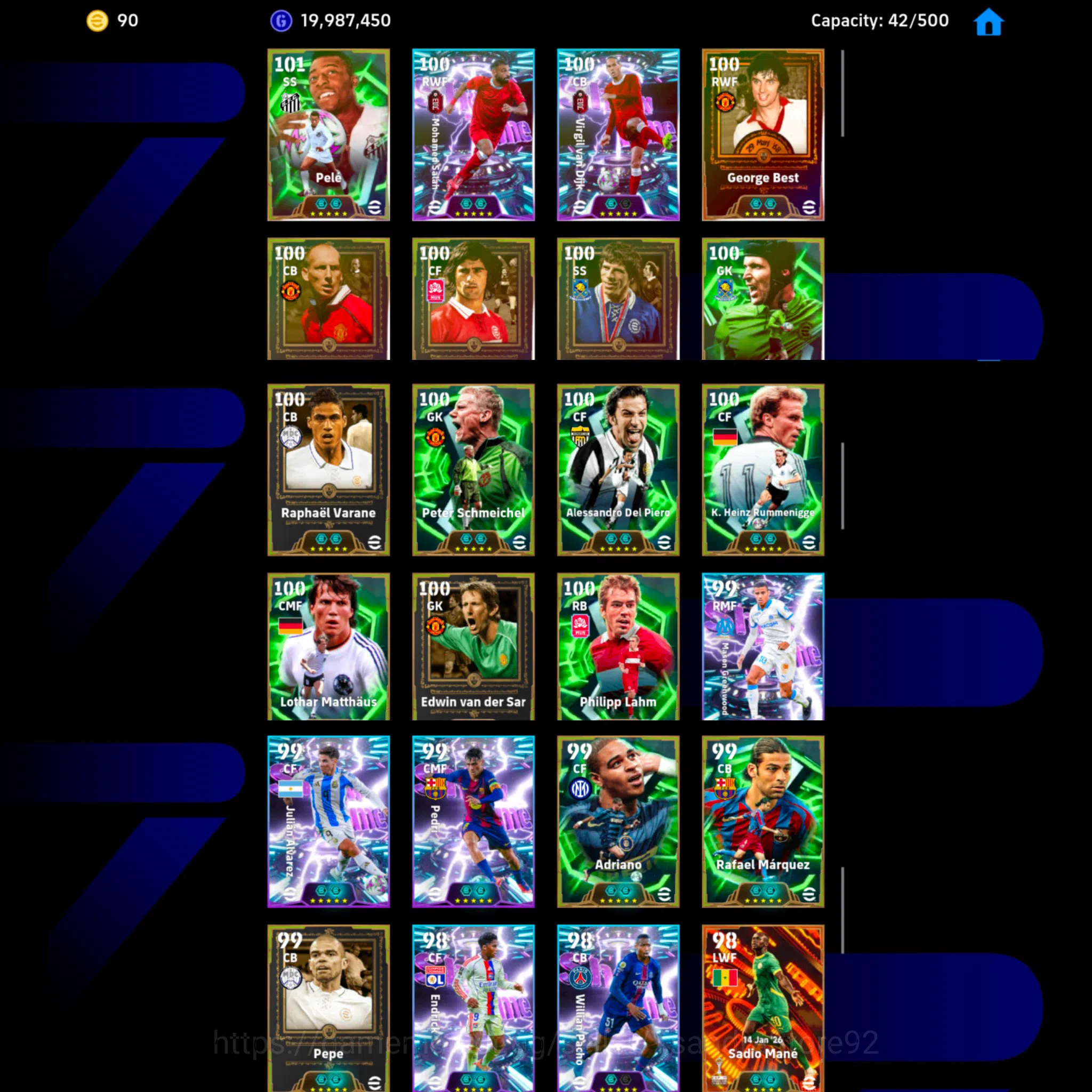 eFootball Accounts Meta Player Collective 3303 || 5 Meneger Booster, Starter Ready To Play New Era,Full Double Booster Gacha 3
