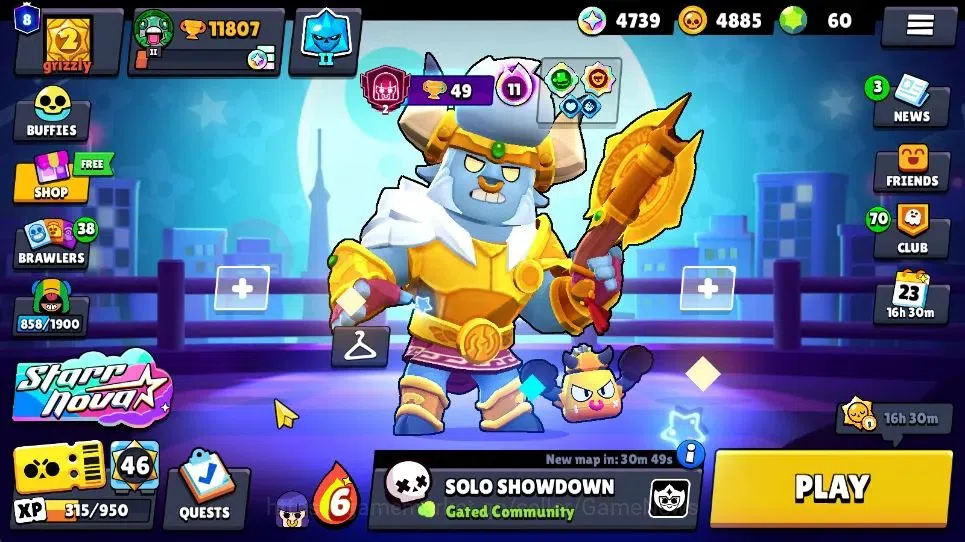 Brawl Stars Accounts 11807 Trophy|41 Brawlers 3 Max|2 Legend [Spike,Cor image 1