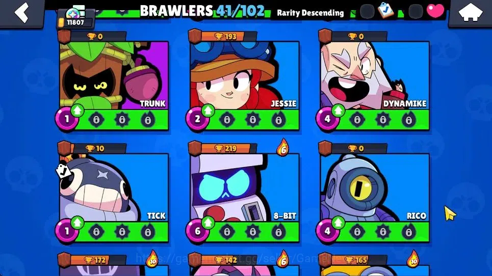 Brawl Stars Accounts 11807 Trophy|41 Brawlers 3 Max|2 Legend [Spike,Cor image 13