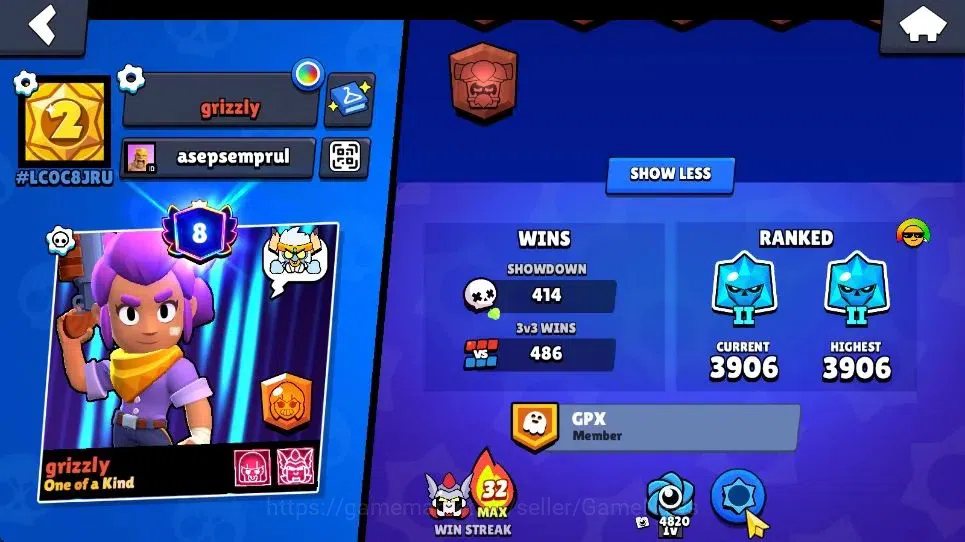 Brawl Stars Accounts 11807 Trophy|41 Brawlers 3 Max|2 Legend [Spike,Cor image 4