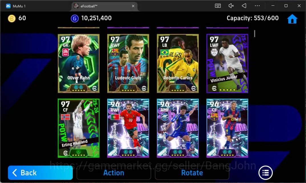 eFootball Accounts Power 3180 | Luis Suarez Epic,Shinji Kagawa Epic,B image 2