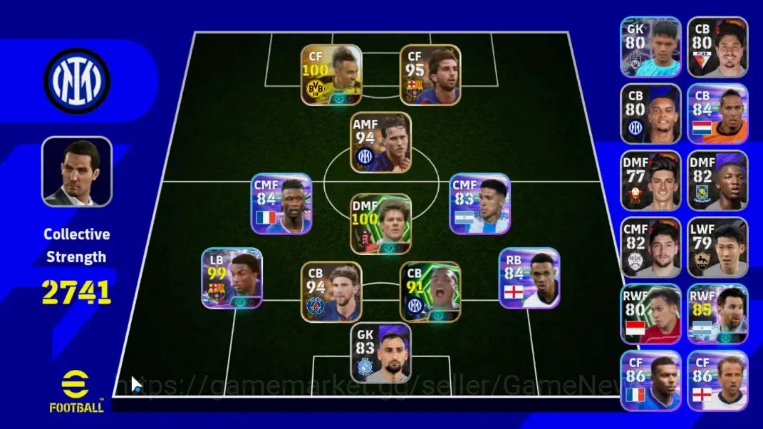 eFootball Accounts Android|ShowTime Lionel Messi,Show Time Alejandro image 1