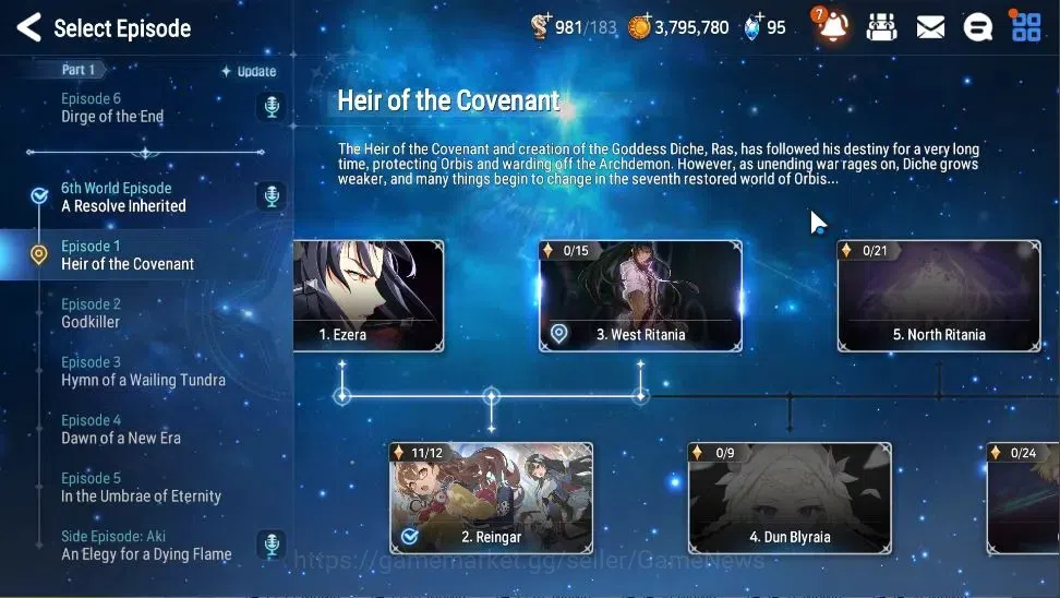 Epic Seven Accounts GLOBAL|UnVerif|4 ML(E Ilynav,S Taeyou,B Witch Iser image 13