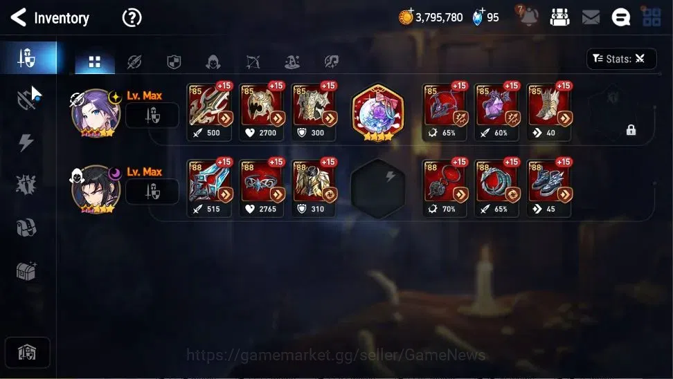 Epic Seven Accounts GLOBAL|UnVerif|4 ML(E Ilynav,S Taeyou,B Witch Iser image 14