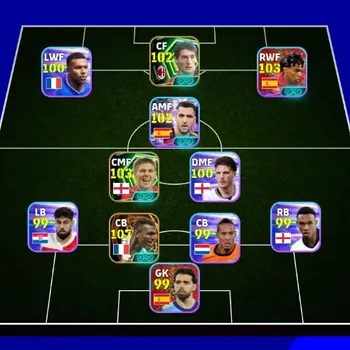 eFootball Accounts Others Android|PW 3138|Marcelo Desailly Big T,Mikel Merino Show T,Steven Gerrard Epic,Daniele Massaro