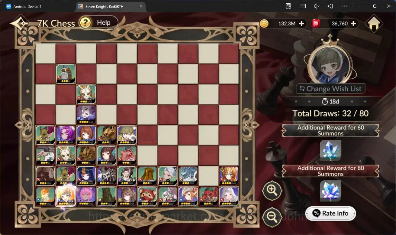 Seven Knights Re:Birth Accounts Global|Full EX7(Gelidus TC2,Fai TC1,Juri TC1,Melia image 5