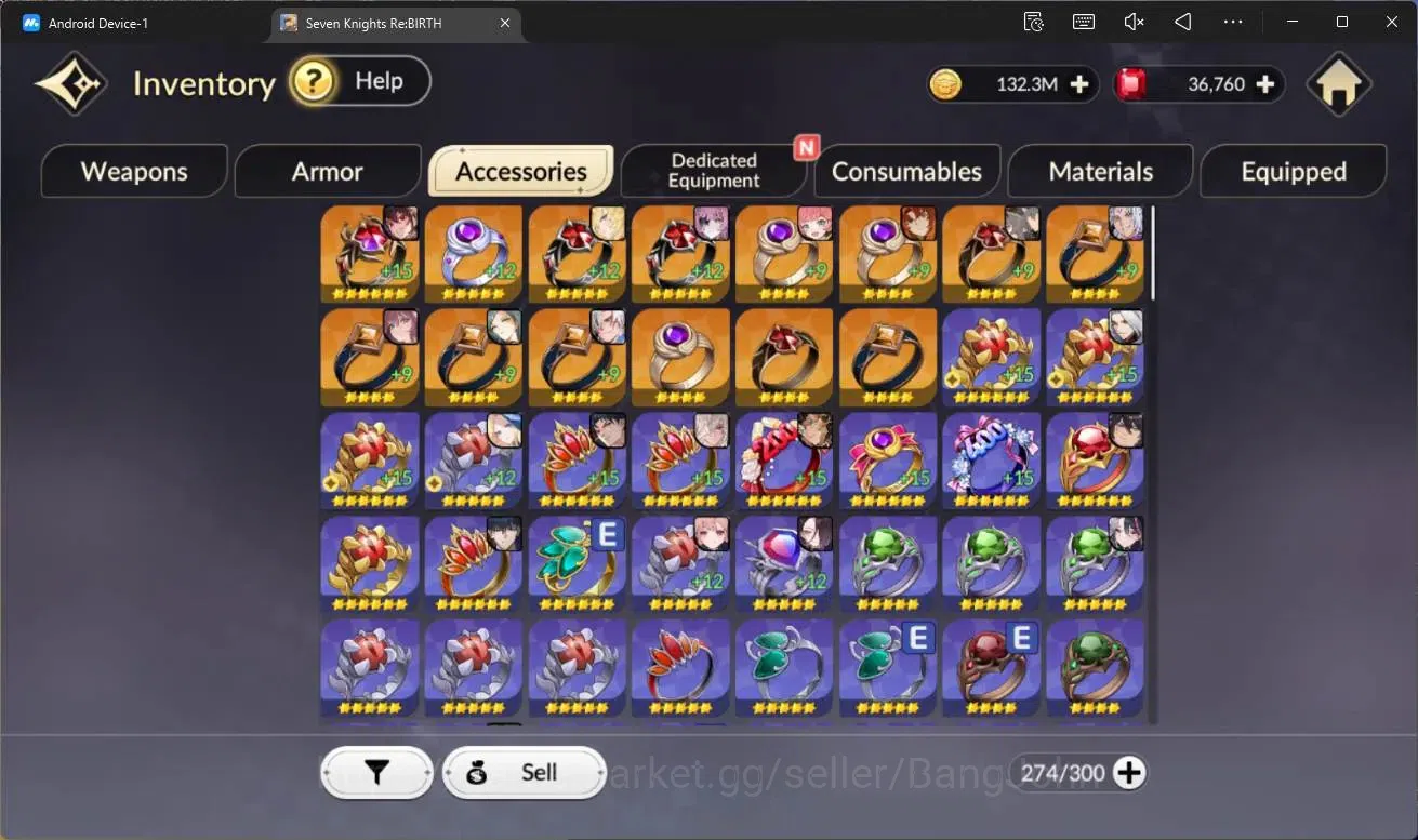 Seven Knights Re:Birth Accounts Global|Full EX7(Gelidus TC2,Fai TC1,Juri TC1,Melia image 8