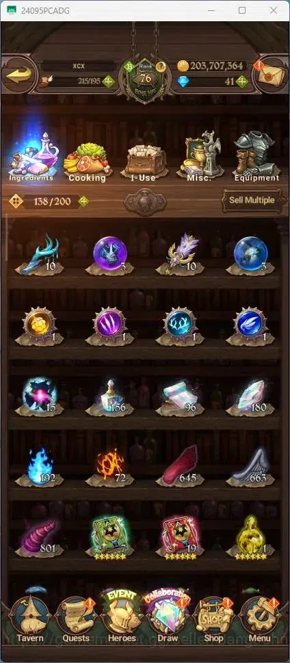 The Seven Deadly Sins: Grand Cross Accounts ASIA |2.32M CC|117 LS|LR Mesis 6/6|UR Menor 2/6,KO image 10