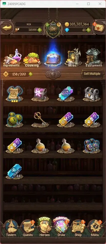 The Seven Deadly Sins: Grand Cross Accounts ASIA |2.32M CC|117 LS|LR Mesis 6/6|UR Menor 2/6,KO image 12