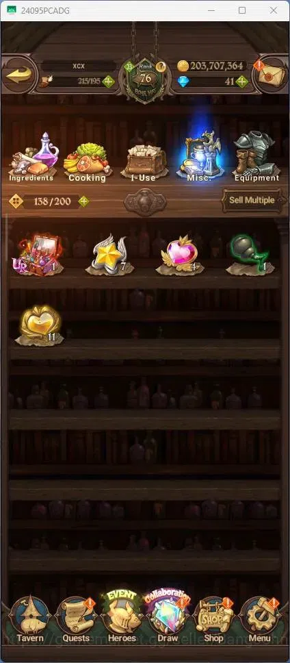 The Seven Deadly Sins: Grand Cross Accounts ASIA |2.32M CC|117 LS|LR Mesis 6/6|UR Menor 2/6,KO image 13