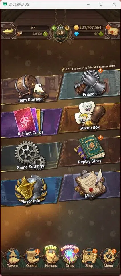 The Seven Deadly Sins: Grand Cross Accounts ASIA |2.32M CC|117 LS|LR Mesis 6/6|UR Menor 2/6,KO image 15